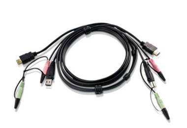 Aten 2L – 7D02UH - USB/ Audio HDMI KVM Cable 1.8m