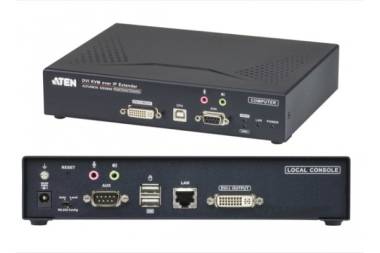 Aten KE6900T - USB DVI-I Single Display KVM Over IP Transmitter