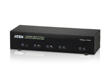 Aten VS0401 - 4 Port VGA/Audio Switch