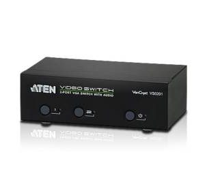 Aten VS0201 - 2 Port VGA/Audio Switch