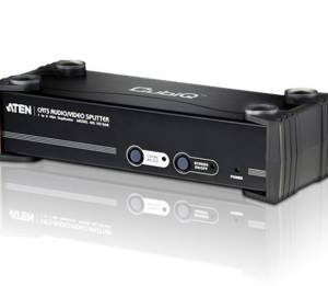 Aten VS1508 - 8-Port VGA/Audio/RS-232 Cat 5 Splitter