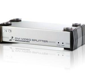 Aten VS162 - 2 Port DVI/Audio Splitter 1920 x 1200