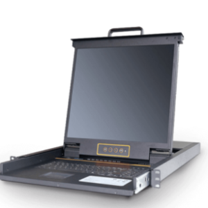 HT1908 - 8 PORT CAT5 19" LCD