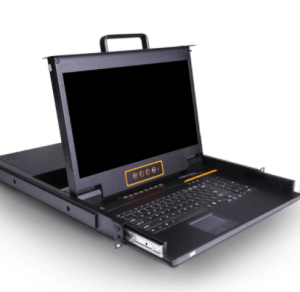 HT2708 - 8 Port CAT5 LCD with 17" FHD Display