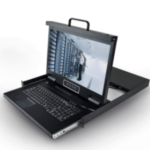HT2808 - 18.5" Widescreen 8-Port CAT5 LCD KVM