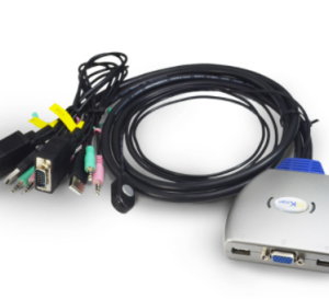KA2302 - 2 Port USB VGA Cable KVM Switch