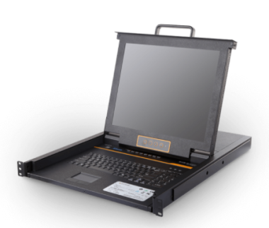 KVM-1708A Single Rail 8Port 17” VGA LCD KVM Switch